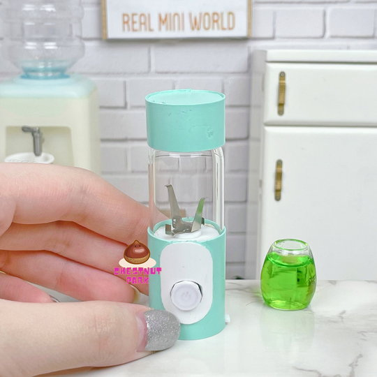 Miniature Real Working Blender Pastel Green Real Cooking At Tiny Kitchen