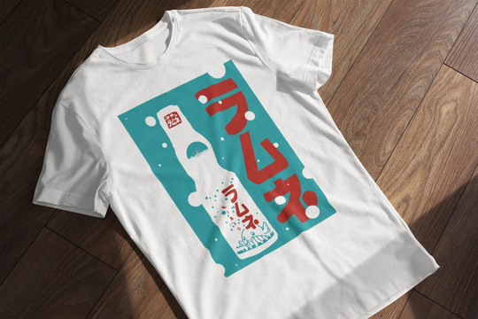 Ramune Japanese Vintage Soda Graphic Shirt, Street Wear For Men & Women, Perfect Gift Fans Of Japan