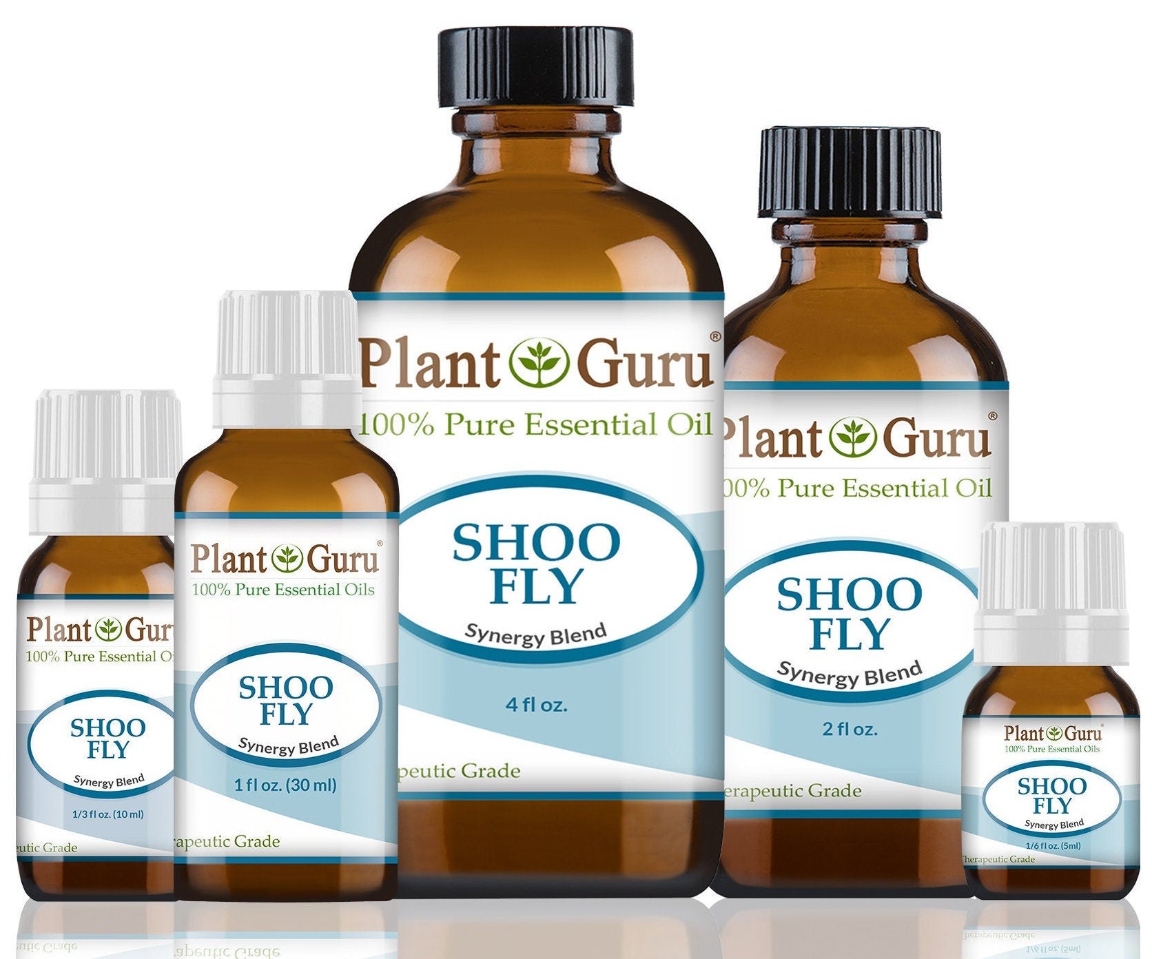 Shoo Fly Essential Oil Blend 100% Pure Undiluted Therapeutic Grade Natural Insect Repellent For Mosquito, Bugs