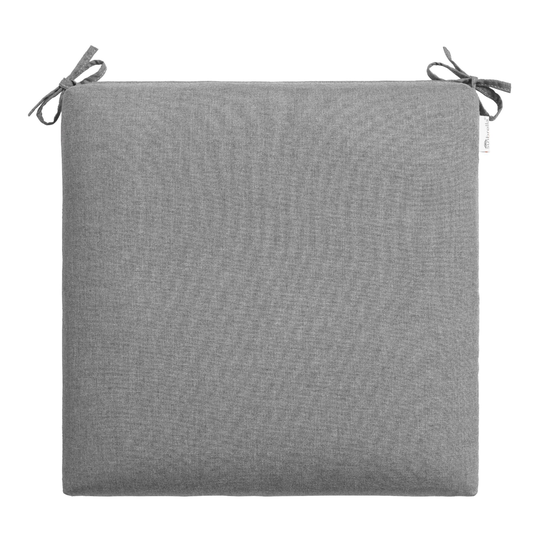 Sunbrella Slate Gray Cast Outdoor Patio Chair Cushion - Acrylic by World Market