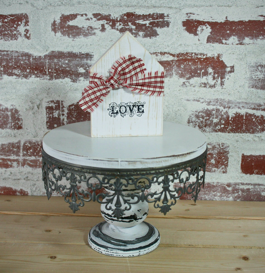 Love House, Wood Tiered Tray Decor, Farmhouse, Mini Wood House, Mini Sign