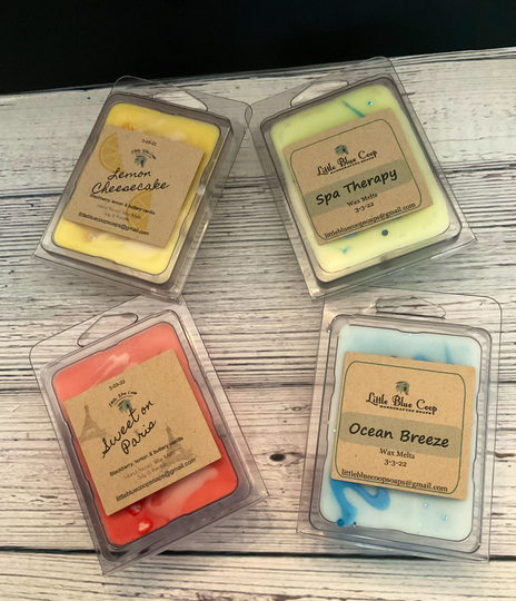 Clamshell Wax Melts, Soy Blend, Variety Of Fragrances - Choose Your Scent