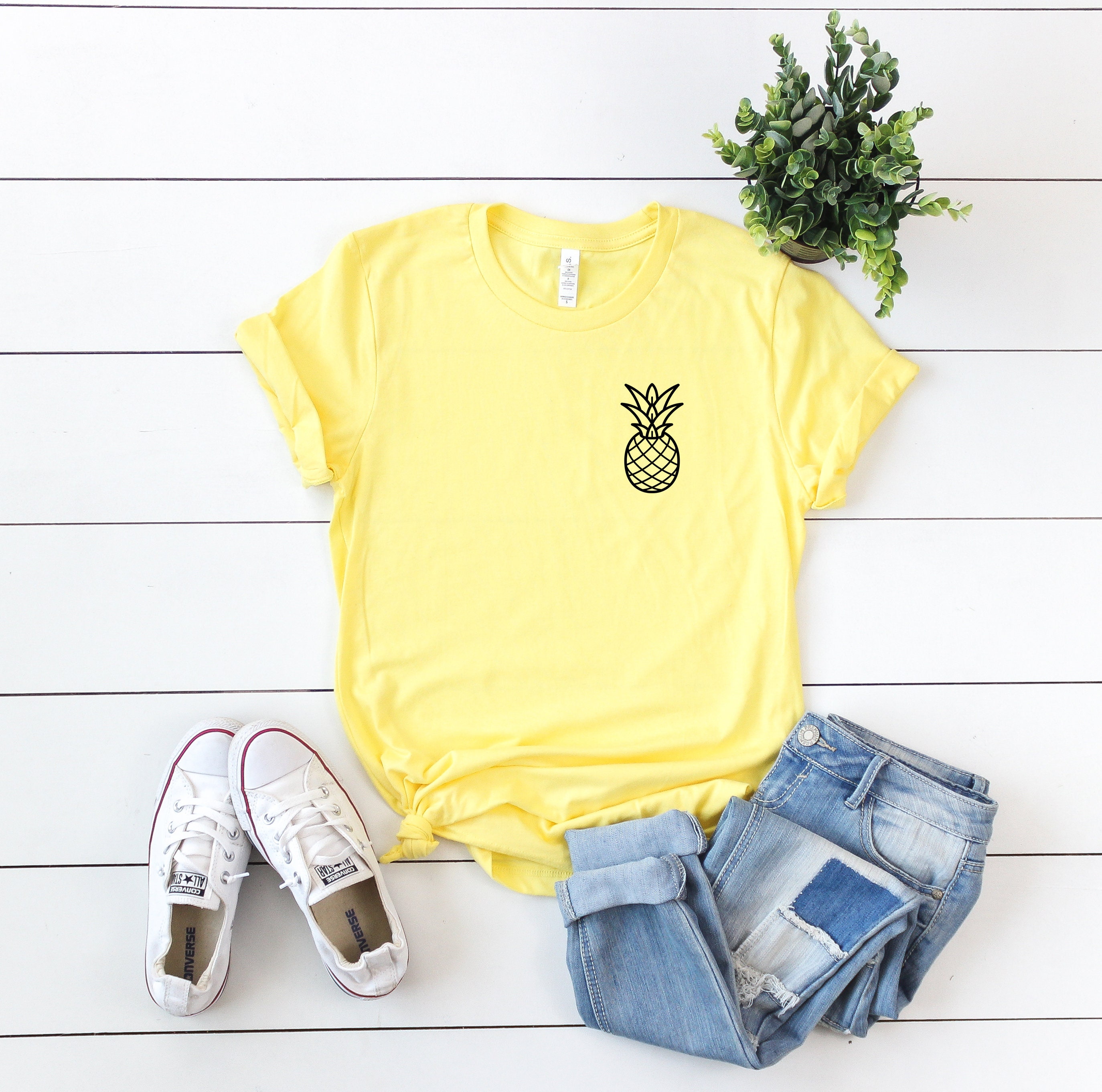 Pineapple Shirt, Tank, Summer Beach Pineapple, Vacation Day Birthday Gift