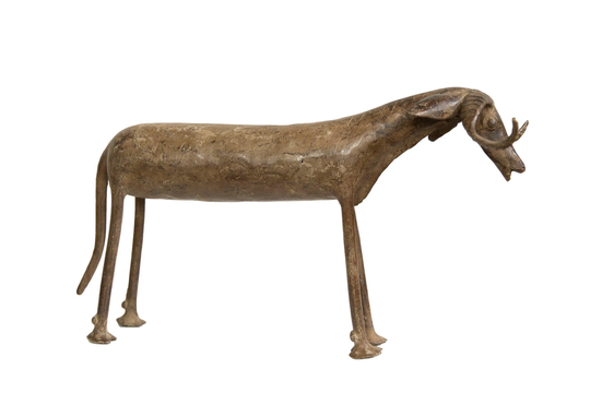 Vintage African Bronze Ram