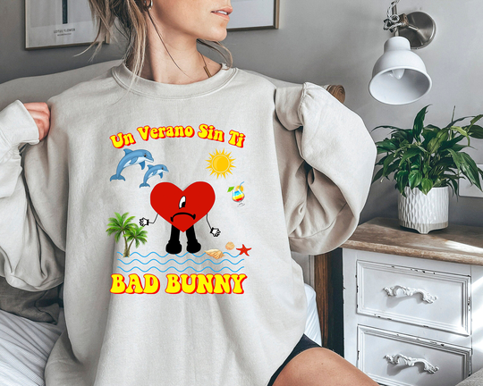 Bad Bunny Un Verano Sin Ti Shirt, Merch, 2022 New Album Shirt