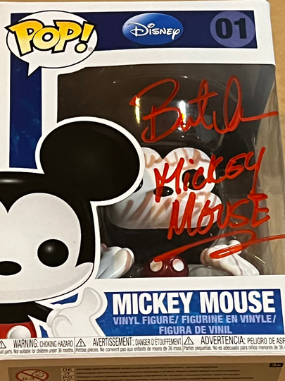 Bret Iwan Signed Autographed Mickey Mouse Funko Pop