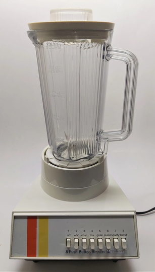Vintage Retro Penncrest 8 Speed Blender Working