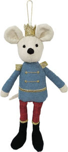 King Mouse Doll Ornament MON AMI Author