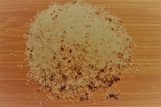 Smoked Ghost Peppers & Salt 2.5Oz, Bhut Jolokia, Hot