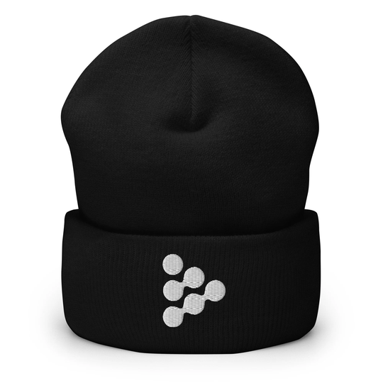 Iexec Rlc Beanie, Embroidered Hat, Crypto Gift