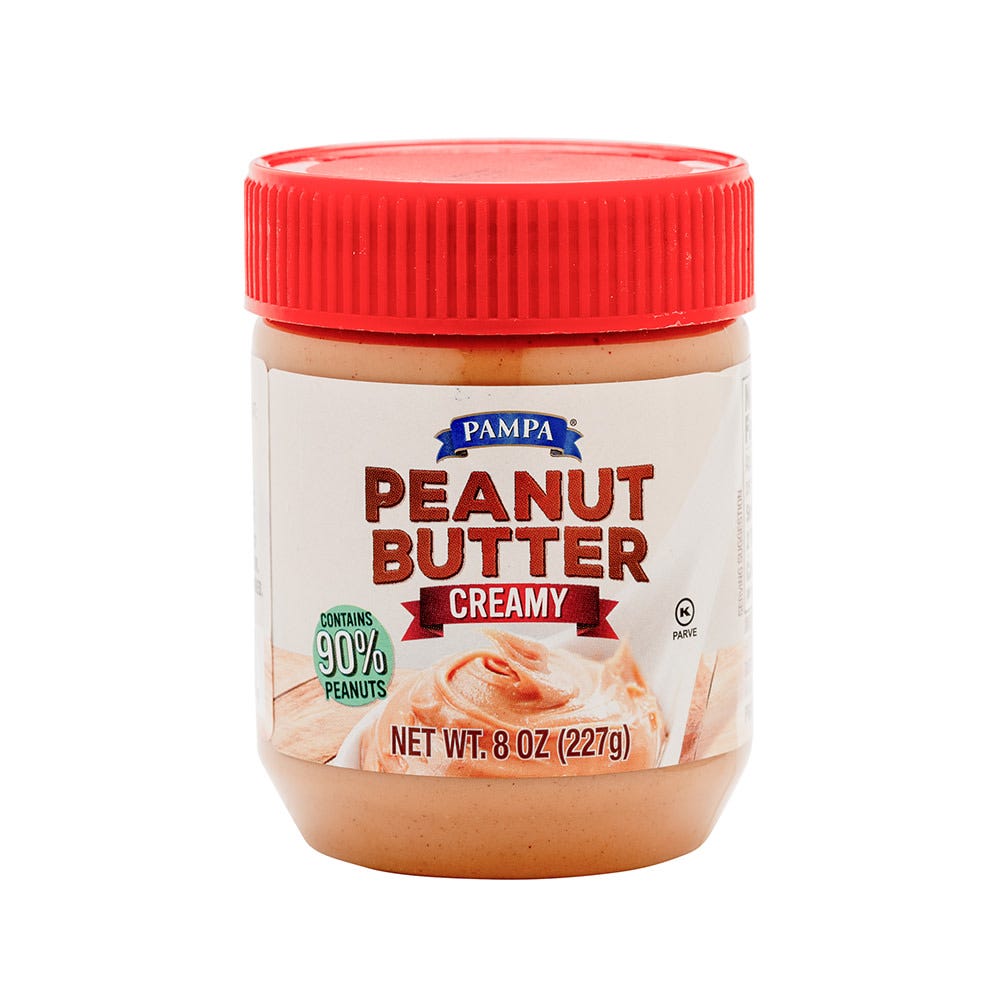 Pampa Peanut Butter, Creamy - 8 oz