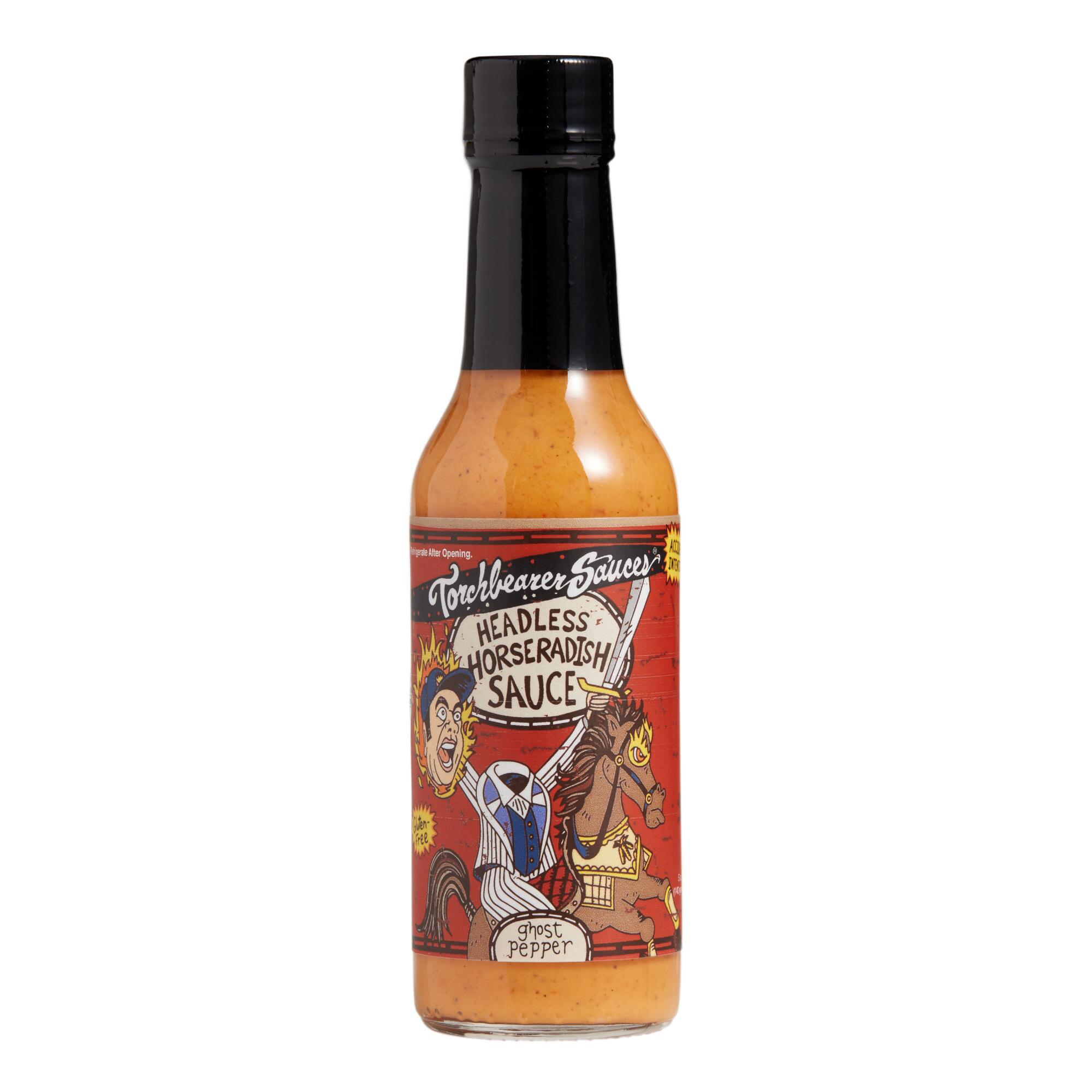 Torchbearer Sauces Headless Horseradish Hot Sauce by World Market