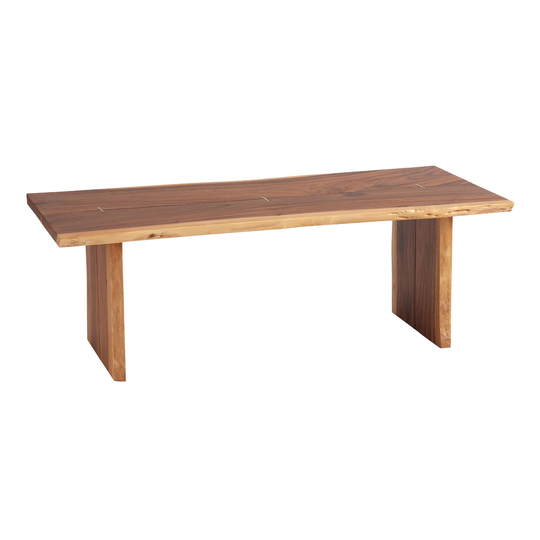 Rustic Pecan Live Edge Wood Sansur Coffee Table by World Market