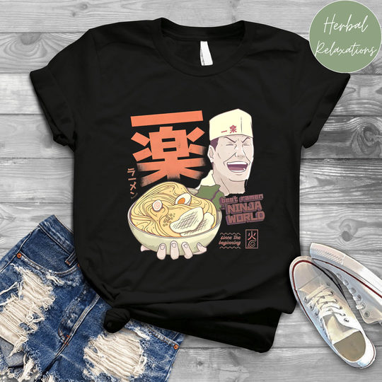 Ichiraku Best Ramen Shirt, Anime Manga Hoodie, Sweatshirt, Gift For Fan, Merch