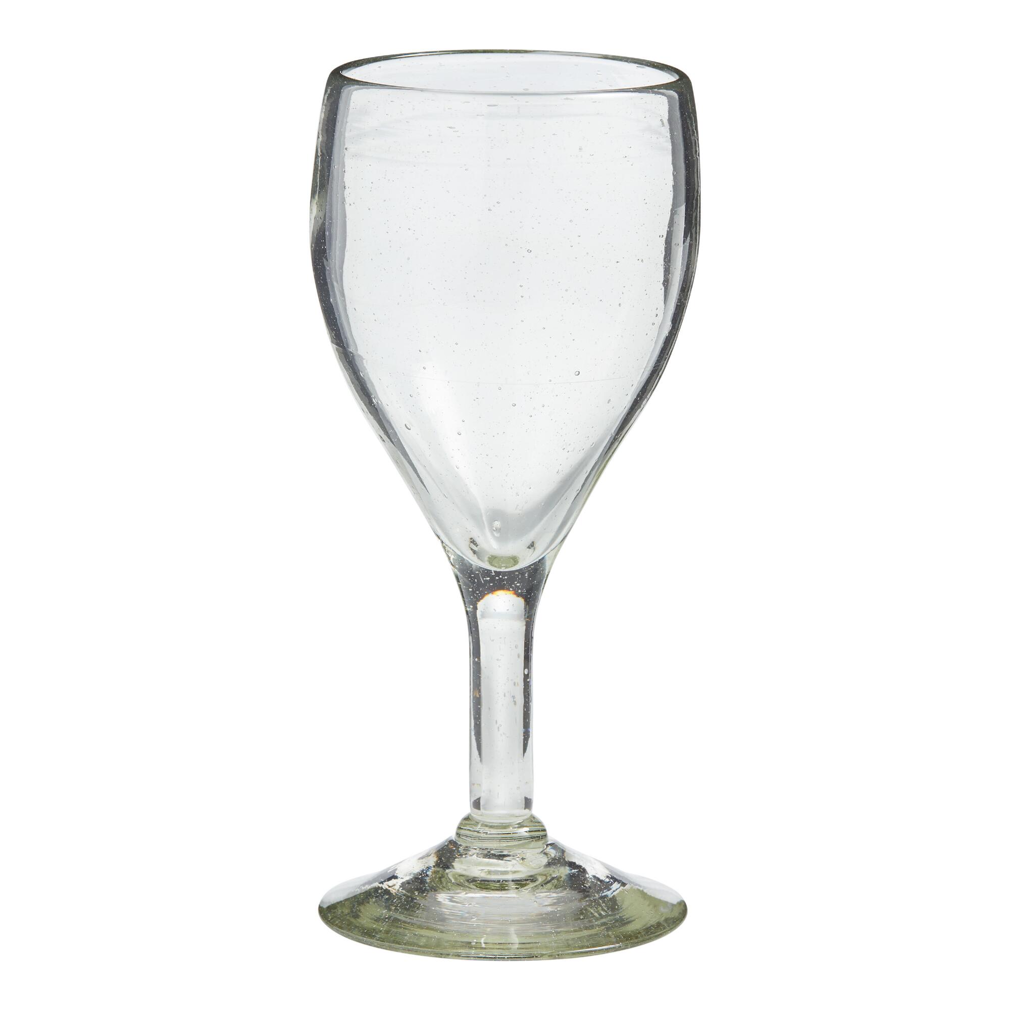 Recycled Glass Goblets Set of 4 by World Market