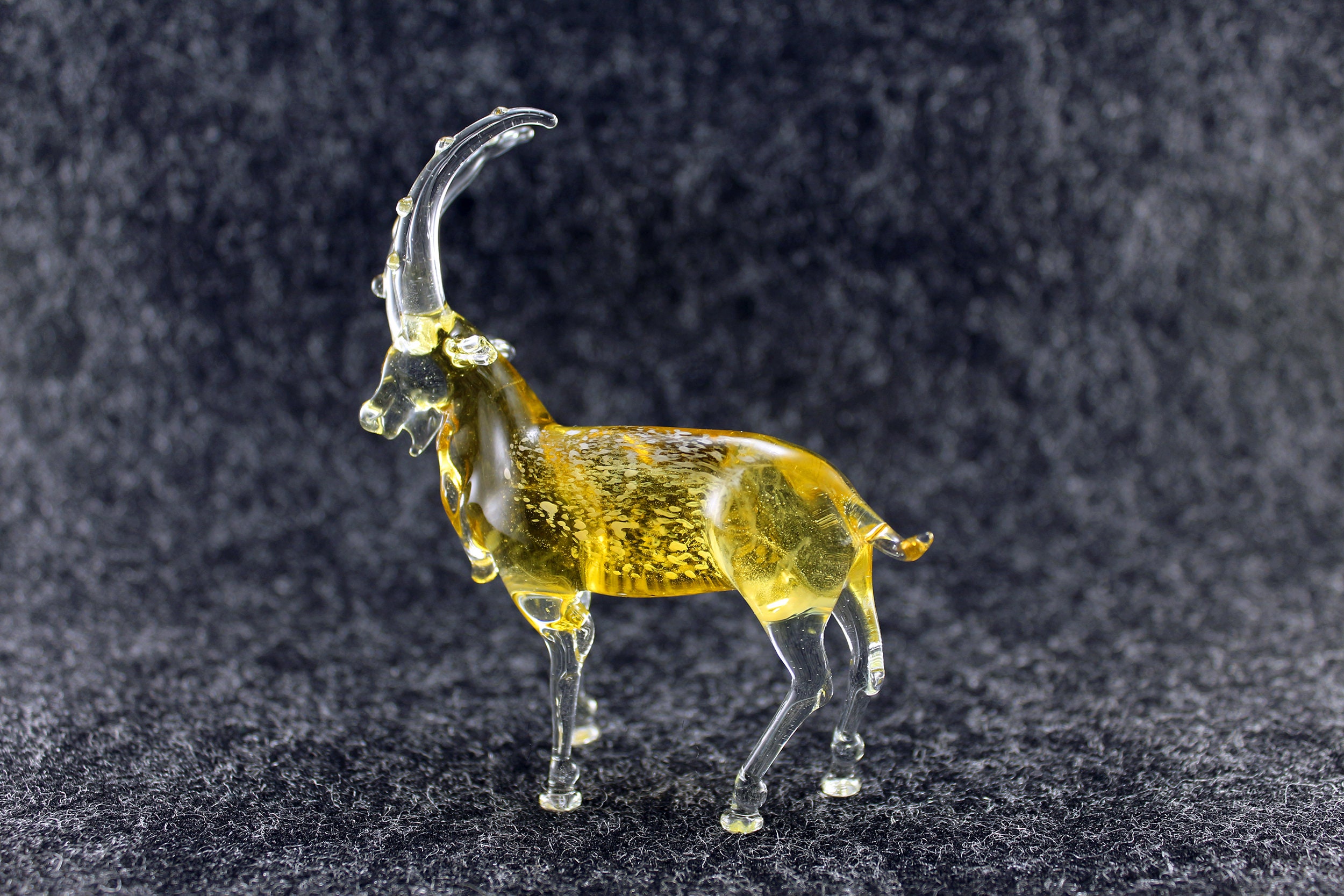 Ram Figurine | Glass Animal Art Glass
