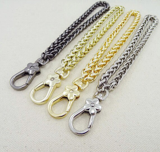 8mm Golden Plated Purse Wheat Chain, Metal Handbag Supply, Chain Strap, Replacement Shoulder Chains, Hand Whole Sale
