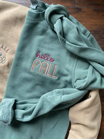 Hello Fall Sweatshirt Crewneck