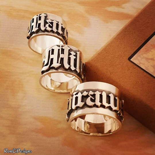 Silver Ring For A Man