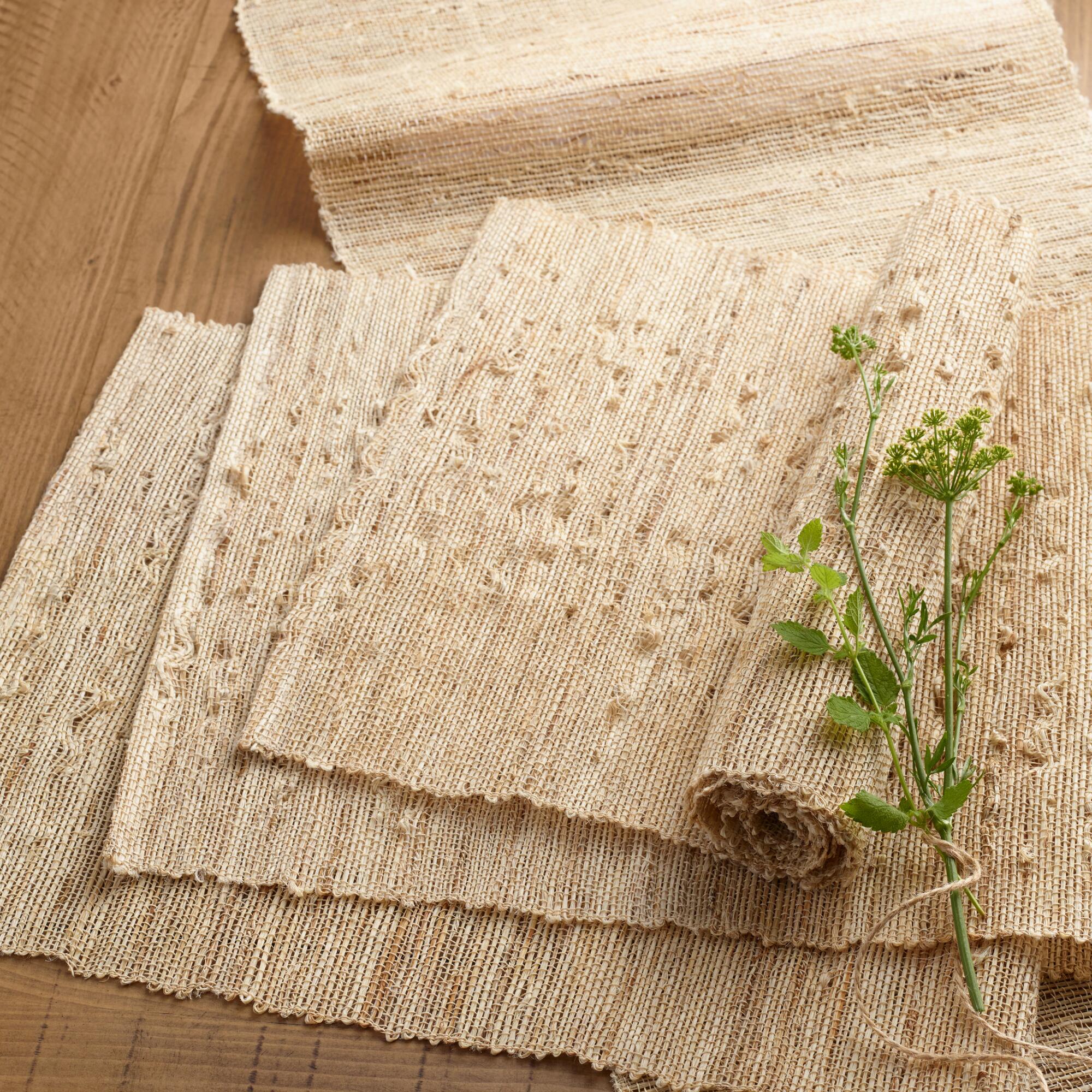 Woven Fiber Table Linen Collection by World Market
