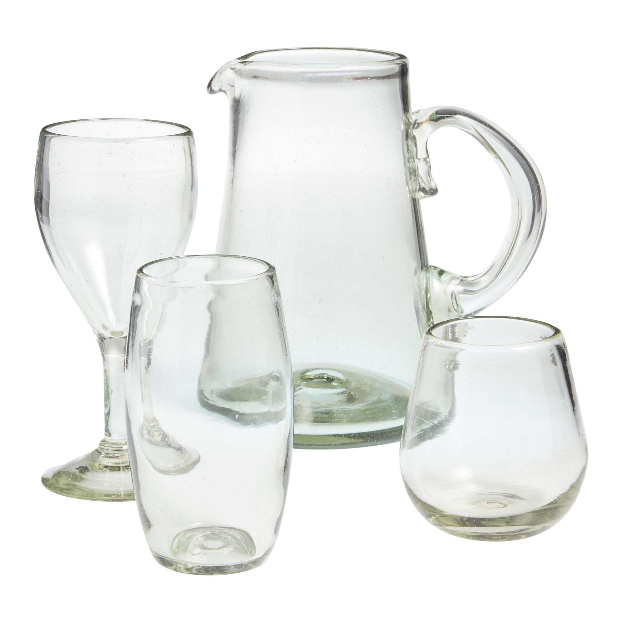 Recycled Glassware Collection by World Market