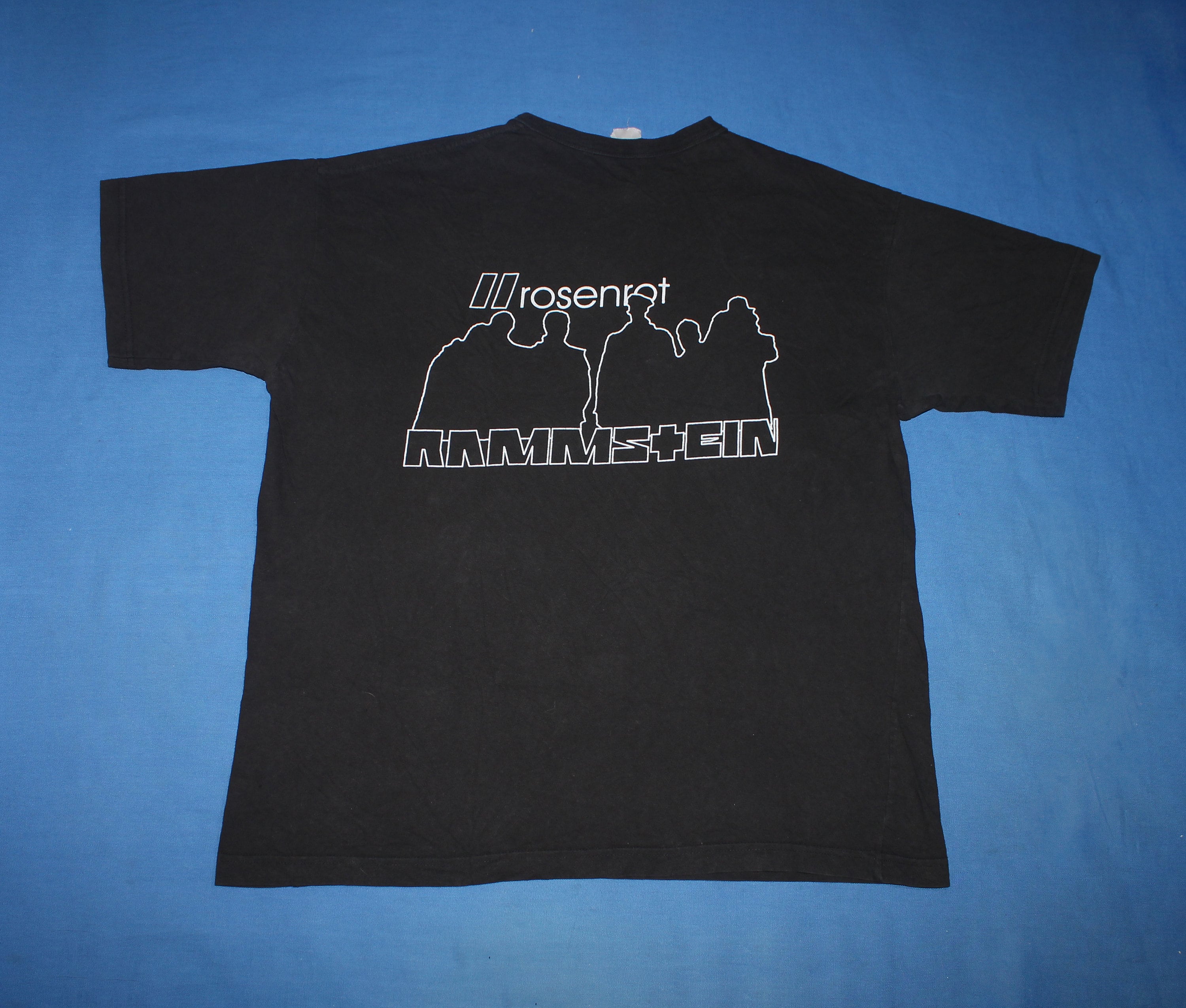 Rammstein Shirt Rosenrot German Industrial Metal Band Men's Size Xl