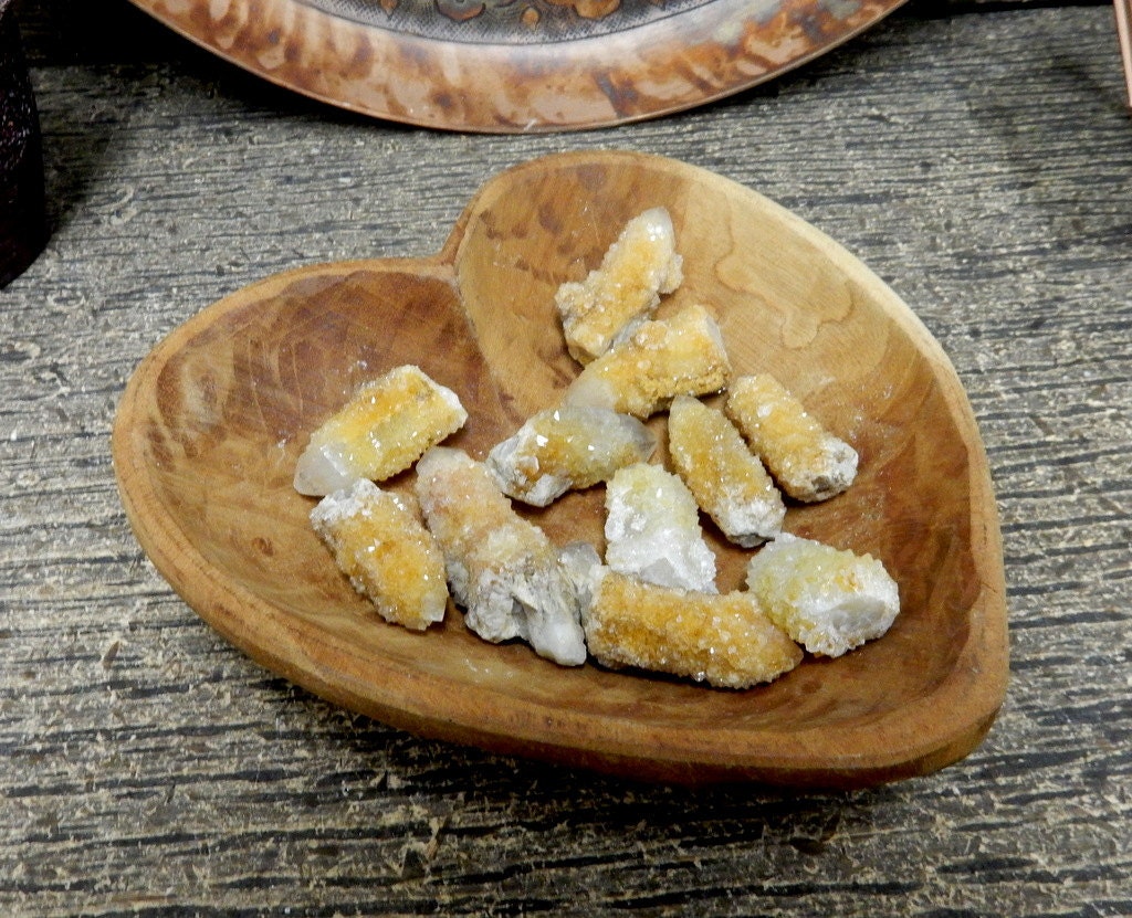 Spirit Quartz Natural Orange Cactus Stone - Perfect For Jewelry Making Fairy | Rk64B12-04