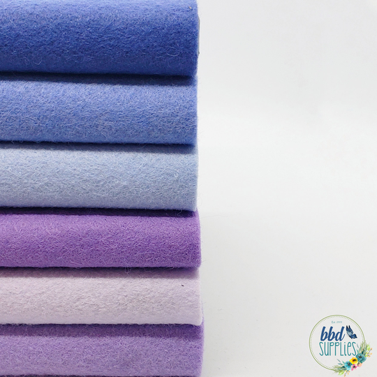 Wool Blend Felt Sheets Collection | Indigo Skye Colors 6 Sheets You Choose Size