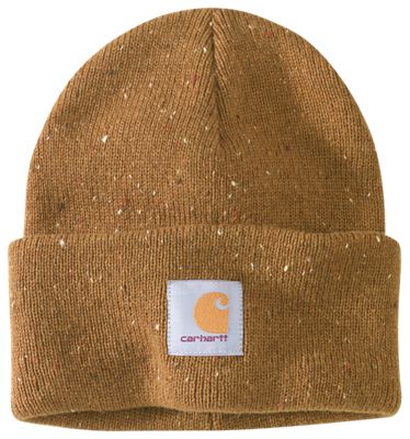Carhartt Wool Blend Cuffed Beanie - Carhartt Brown Nep