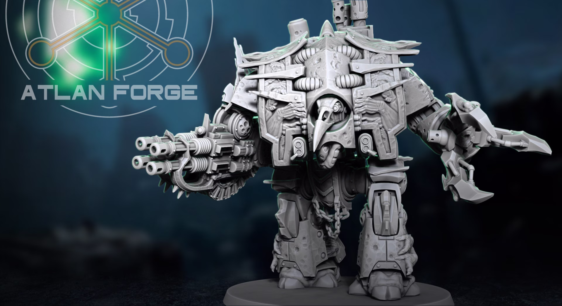 Manus Mortis Harvester Dreadnaught By Atlan Forge