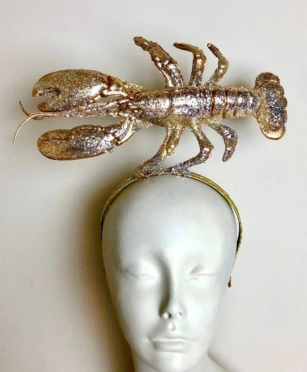 Lobster Fascinator -Seafood Festival Headpiece