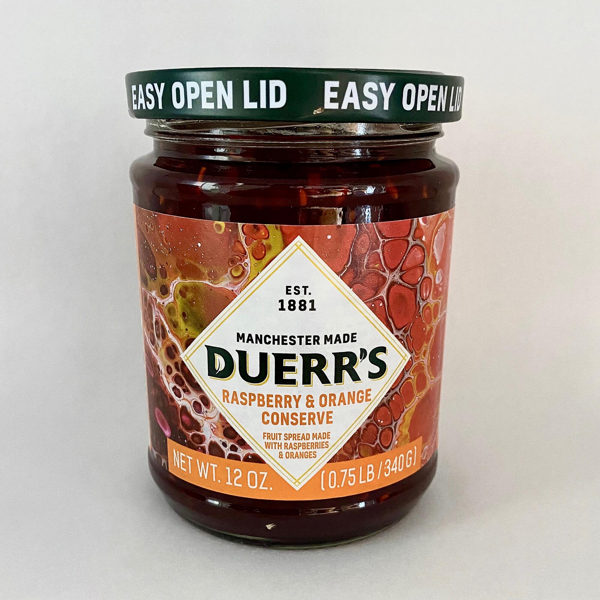 Duerr's Raspberry and Orange Conserve Set of 6 by World Market