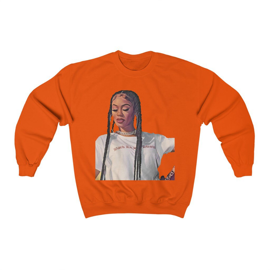 Saweetie Unisex Heavy Blend Crewneck Sweatshirt, Multiple Colors Available