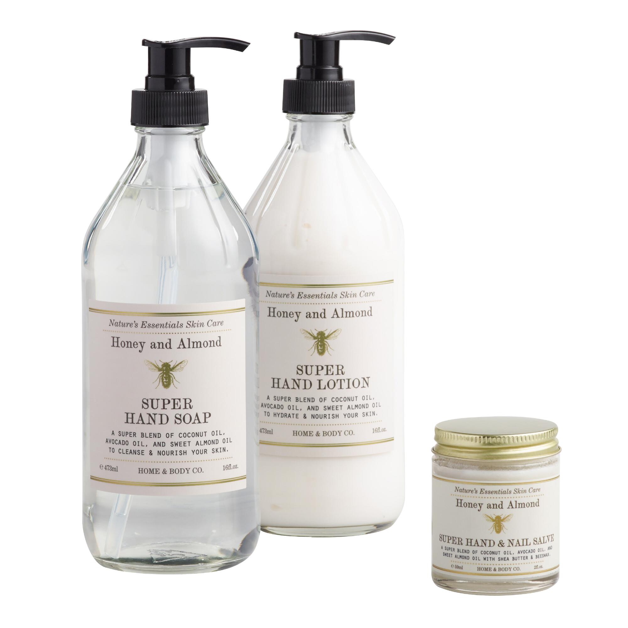 Natural Essentials Honey Almond Hand and Nail Collection by World Market