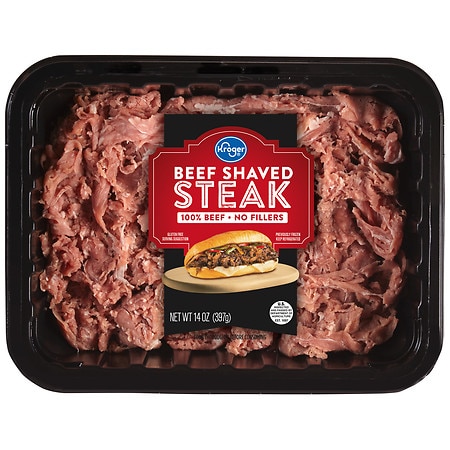 Kroger Beef Shaved Steak - 14.0 oz