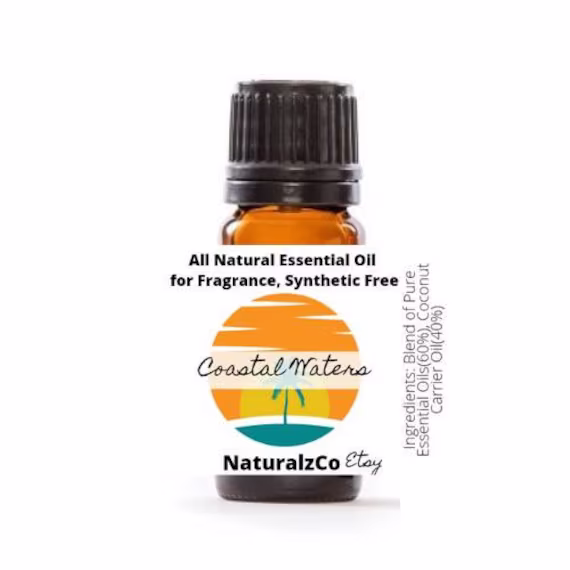 Coastal Waters | Aroma For Scent Fragrance Oil Essential Blend All Natural Scented 10 Ml