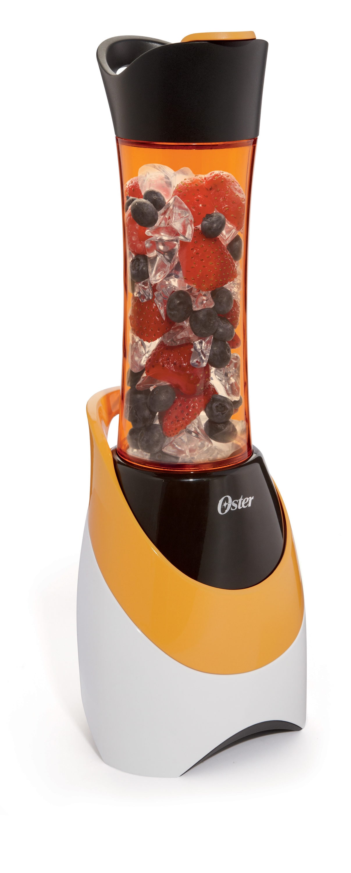 Oster 20-oz Orange 250-Watt Blender Stainless Steel | BLSTPB-WOR-000