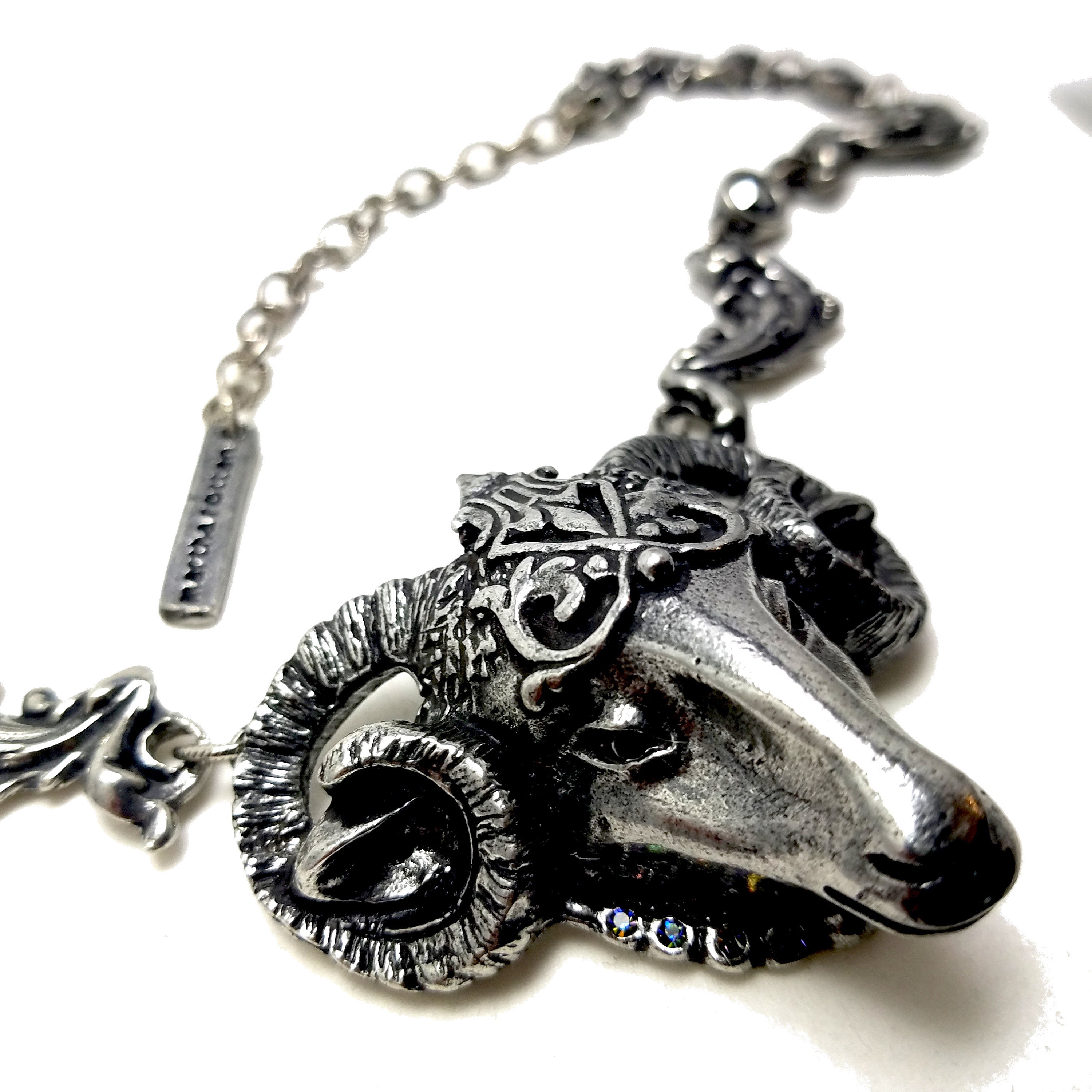 Bighorn Sheep Necklace. Ram Necklace