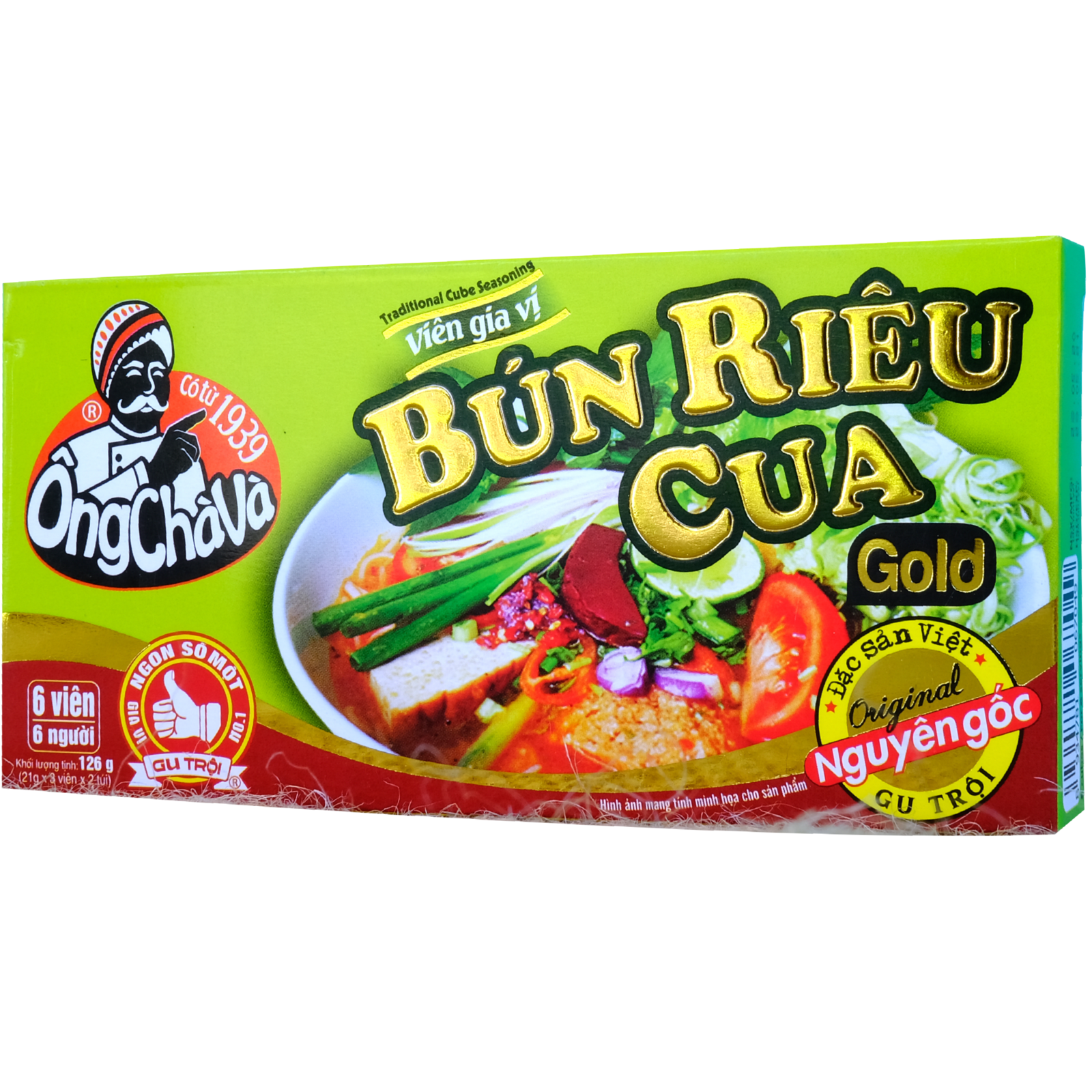 Seasoning for Bun Rieu Cua - Set - 10 pcs.- 60 servings - 1 kg. 260 gr. Vietna