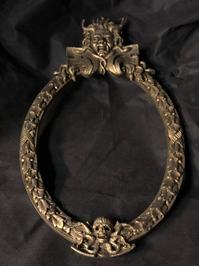 Gothic Haunted Mansion Inspired Picture Frame/ Mirror