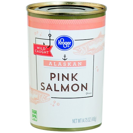 Kroger Alaskan Pink Salmon - 14.75 oz