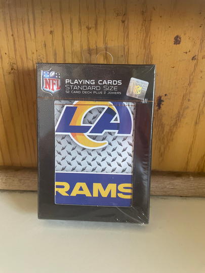 Los Angeles Rams Nfl Playing Cards Officially Licensed