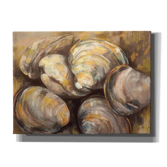 The Gang Of Quahogs By Jeanette Vertentes, Canvas Wall Art