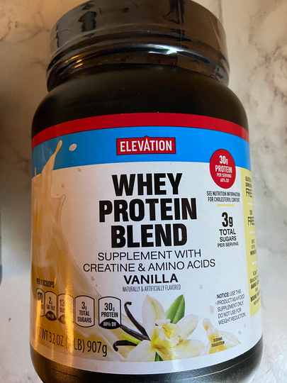 Elevation Whey Protein Blend Vanilla Flavor