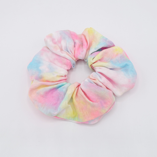 Tie Dye Scrunchies Cotton Blend Scrunchie Casual Hair