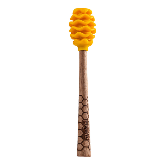 Prepara Silicone and Wood Honey Dipper by World Market