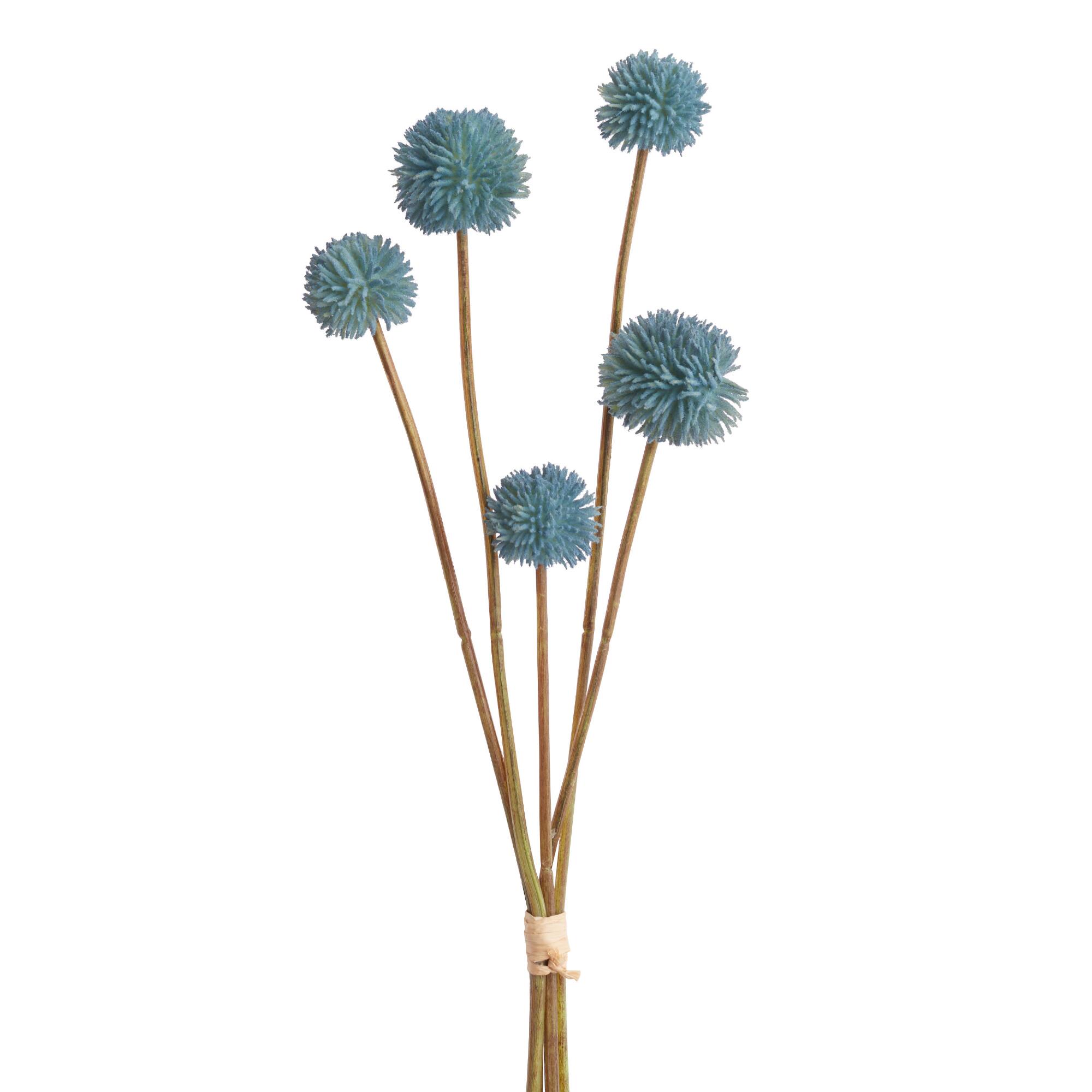 Faux Blue Allium Bunch by World Market