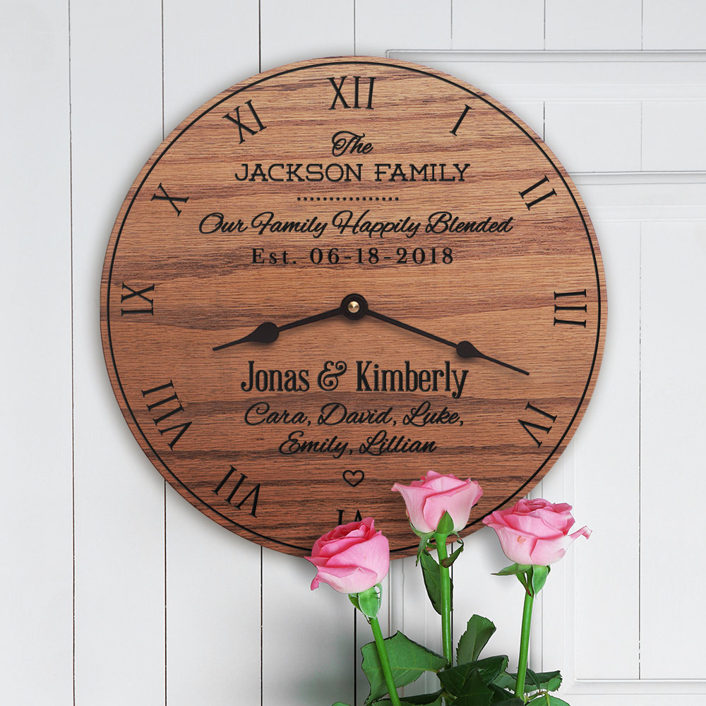 Our Family Happily Blended - Non-Traditional Remarriage Custom Names