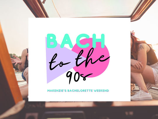 Bach To The 90's Stickers | Bottle Labels Champagne Custom Wine