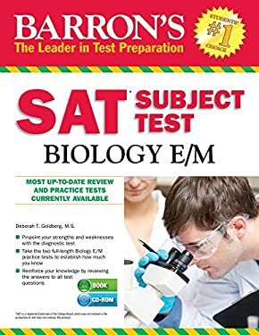 Barron's SAT Subject Test Biology E/M by Deborah T. Goldberg